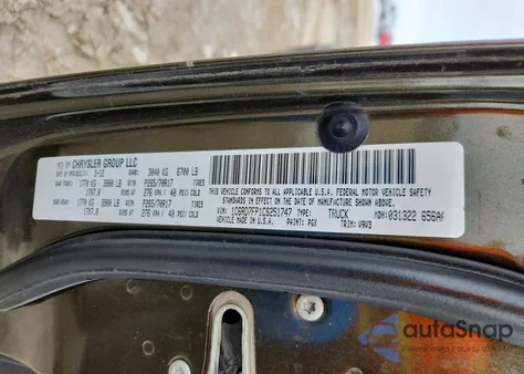 2012 Dodge Ram 1500 St from USA, damaged, VIN 1C6RD7FP1CS251747